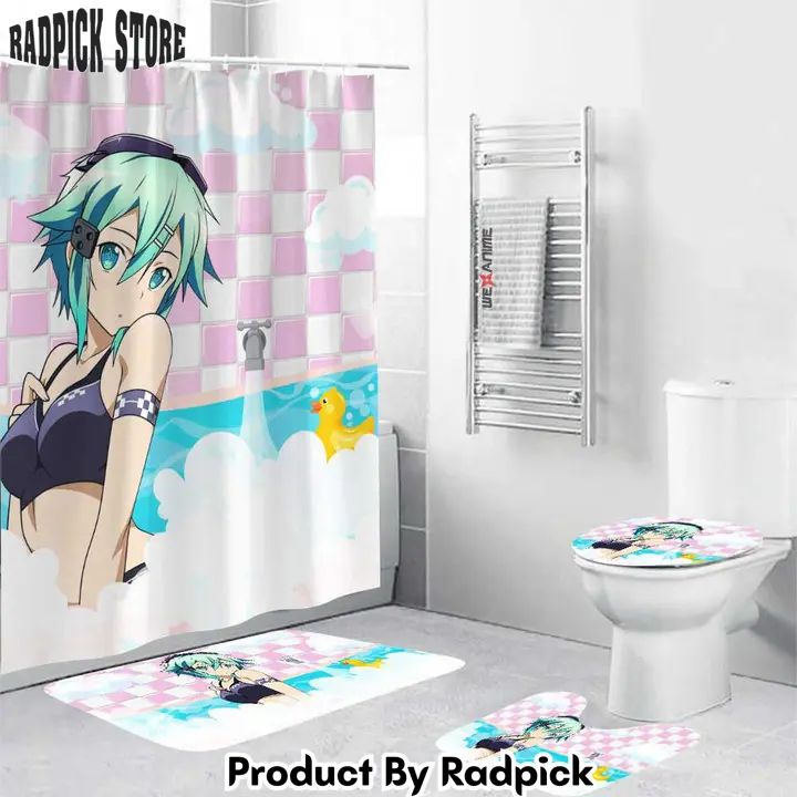 Sinon girls in bathtub shino asada combo bathroom set   rp0206847